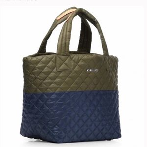 MZ Wallace Small Metro Tote (3701295) Pine/Dawn Color Block